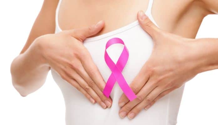 Breast self examination for cancer